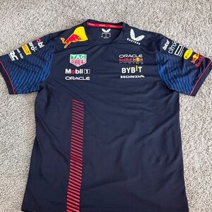 Red Bull Racing Men's Navy Short Sleeve Tee